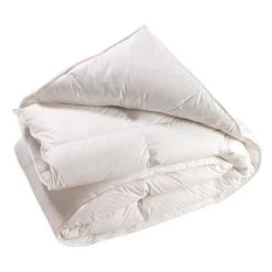 BLANREVE Couette Naturelle Duvet Percale De Coton - Anti-acariens - 220x240cm -Magasin De Meubles De Chambre À Coucher blanreve couette naturelle duvet percale de coton anti acariens 220x240cm 3245841497238 513319