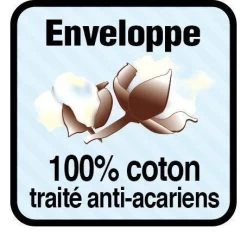 BLANREVE Lot De 2 Oreillers Anti-acariens 60 Cm -Magasin De Meubles De Chambre À Coucher blanreve lot de 2 oreillers anti acariens 60 cm 3245841175884 513447