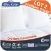 BLEU CALIN Lot De 2 Oreillers Volumineux 60x60 Cm Blanc -Magasin De Meubles De Chambre À Coucher bleu calin lot de 2 oreillers volumineux 60x60 cm blanc 3153633412249 513520