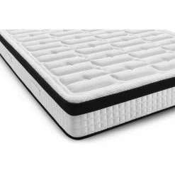 BOBOCHIC Matelas COCOONING 140x190 Cm - 26 Cm - Mémoire De Forme - Ferme - Anti Acariens Et Anti Bactériens -Magasin De Meubles De Chambre À Coucher bobochic matelas cocooning 140x190 cm 26 cm memoire de forme ferme anti acariens et anti bacteriens 8436587165665 535610