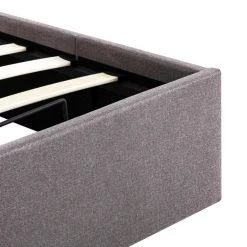 Cadre De Lit à Stockage Hydraulique Taupe Tissu 90x200 Cm 20 Cadre De Lit à Stockage Hydraulique Taupe Tissu 90x200 Cm -Magasin De Meubles De Chambre À Coucher cadre de lit a stockage hydraulique taupe tissu 90x200 cm 3666722495295 633284
