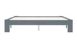 Cadre De Lit Adulte Pin Massif Gris Samba 160x200 Cm -Magasin De Meubles De Chambre À Coucher cadre de lit adulte pin massif gris samba 160x200 cm 8719883677910 387090