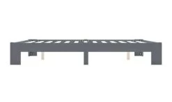 Cadre De Lit Adulte Pin Massif Gris Samba 160x200 Cm -Magasin De Meubles De Chambre À Coucher cadre de lit adulte pin massif gris samba 160x200 cm 8719883677910 387091