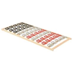 Cadre De Lit Avec 12 Lattes Et Supports 80x200 Cm