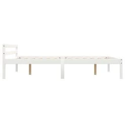 Cadre De Lit Avec 2 Tiroirs Blanc Bois De Pin Massif 120x200 Cm 2 -Magasin De Meubles De Chambre À Coucher cadre de lit avec 2 tiroirs blanc bois de pin massif 120x200 cm 8720286252079 1227948