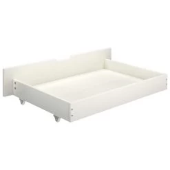 Cadre De Lit Avec 2 Tiroirs Blanc Bois De Pin Massif 120x200 Cm 2 -Magasin De Meubles De Chambre À Coucher cadre de lit avec 2 tiroirs blanc bois de pin massif 120x200 cm 8720286252079 1227955