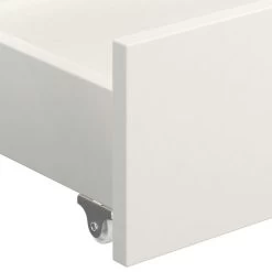 Cadre De Lit Avec 2 Tiroirs Blanc Bois De Pin Massif 90x200 Cm 5 -Magasin De Meubles De Chambre À Coucher cadre de lit avec 2 tiroirs blanc bois de pin massif 90x200 cm 3666722171687 1228039