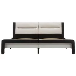 Cadre De Lit Avec LED Noir Et Blanc Similicuir 120 X 200 Cm 3 16 Cadre De Lit Avec LED Noir Et Blanc Similicuir 120 X 200 Cm 3 -Magasin De Meubles De Chambre À Coucher cadre de lit avec led noir et blanc similicuir 120 x 200 cm 8719883778167 641369
