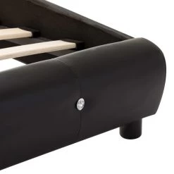 Cadre De Lit Avec LED Noir Similicuir 120x190 Cm 17 Cadre De Lit Avec LED Noir Similicuir 120x190 Cm -Magasin De Meubles De Chambre À Coucher cadre de lit avec led noir similicuir 120x190 cm 8719883679327 787302
