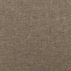 Cadre De Lit Avec Tête De Lit Taupe 200x200 Cm Tissu -Magasin De Meubles De Chambre À Coucher cadre de lit avec tete de lit taupe 200x200 cm tissu 3666722900676 1484323