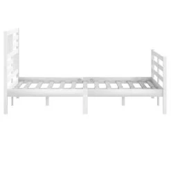 Cadre De Lit Blanc Bois Massif 135x190 Cm Double 6 15 Cadre De Lit Blanc Bois Massif 135x190 Cm Double 6 -Magasin De Meubles De Chambre À Coucher cadre de lit blanc bois massif 135x190 cm double 3666722741309 1438547