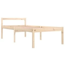 Cadre De Lit Bois De Pin Massif 90x190 Cm Simple 4 12 Cadre De Lit Bois De Pin Massif 90x190 Cm Simple 4 -Magasin De Meubles De Chambre À Coucher cadre de lit bois de pin massif 90x190 cm simple 3666722845830 1451246