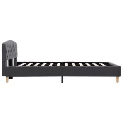 Cadre De Lit Gris Foncé Tissu 120 X 200 Cm 9 14 Cadre De Lit Gris Foncé Tissu 120 X 200 Cm 9 -Magasin De Meubles De Chambre À Coucher cadre de lit gris fonce tissu 120 x 200 cm 8719883698571 630393