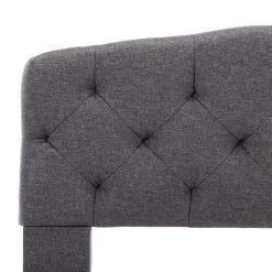 Cadre De Lit Gris Foncé Tissu 120 X 200 Cm 9 15 Cadre De Lit Gris Foncé Tissu 120 X 200 Cm 9 -Magasin De Meubles De Chambre À Coucher cadre de lit gris fonce tissu 120 x 200 cm 8719883698571 630394