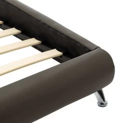 Cadre De Lit Gris Similicuir 90 X 200 Cm 6 14 Cadre De Lit Gris Similicuir 90 X 200 Cm 6 -Magasin De Meubles De Chambre À Coucher cadre de lit gris similicuir 90 x 200 cm 3666722492645 642144