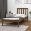 Cadre De Lit Marron Miel Bois Pin Massif 75x190 Cm Petit Simple 2 Cadre De Lit Marron Miel Bois Pin Massif 75x190 Cm Petit Simple -Magasin De Meubles De Chambre À Coucher cadre de lit marron miel bois pin massif 75x190 cm petit simple 3666722876032 1472328