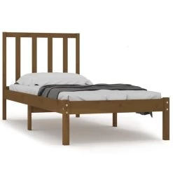 Cadre De Lit Marron Miel Bois Pin Massif 75x190 Cm Petit Simple 9 Cadre De Lit Marron Miel Bois Pin Massif 75x190 Cm Petit Simple -Magasin De Meubles De Chambre À Coucher cadre de lit marron miel bois pin massif 75x190 cm petit simple 3666722876032 1472329