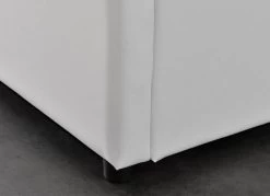 Cadre De Lit Simili Blanc Avec Rangement Studi 140 -Magasin De Meubles De Chambre À Coucher cadre de lit simili blanc avec rangement studi 140 3666722589079 105551