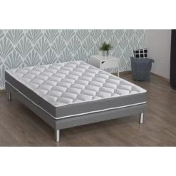 CONFORT DESIGN Matelas 140 X 190cm - Mousse Mémoire De Forme Et Mousse HR - 19 Cm - Ferme - HERO