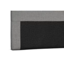 CUADRO Tete De Lit - 190x120cm - Gris Clair -Magasin De Meubles De Chambre À Coucher cuadro tete de lit 190x120cm gris clair 3700538228613 453000