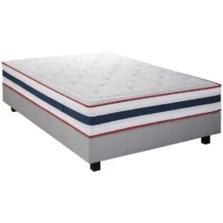 DODO Ensemble Matelas MALVA + Sommier 160 X 200 Cm - Mousse HRaero Et Mémoire De Forme - 27 Cm - Equilibré -Magasin De Meubles De Chambre À Coucher dodo ensemble matelas malva sommier 160 x 200 cm mousse hraero et memoire de forme 27 cm equilibre 5410609022535 431907