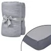 Drap-housse Pour Berceaux 4 Pcs Jersey De Coton 60x120 Cm Gris -Magasin De Meubles De Chambre À Coucher drap housse pour berceaux 4 pcs jersey de coton 60x120 cm gris 8718475605249 615104