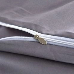 Ensemble De Housse De Couette Anthracite 200x220/80x80 Cm -Magasin De Meubles De Chambre À Coucher ensemble de housse de couette anthracite 200x220 80x80 cm 8718475562740 1268857