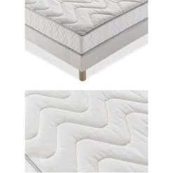 Ensemble Matelas + Sommier UNELMA 140 X 190 - 5 Zones Et Mémoire De Forme - Ferme - 16 Cm - DEKO DREAM -Magasin De Meubles De Chambre À Coucher ensemble matelas sommier unelma 140 x 190 5 zones et memoire de forme ferme 16 cm deko dream 3612401136058 454692