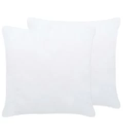 Garnitures De Coussin 2 Pcs 30x30 Cm Blanc -Magasin De Meubles De Chambre À Coucher garnitures de coussin 2 pcs 30x30 cm blanc 8719883881218 770180