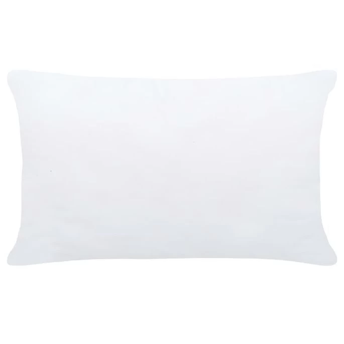 Garnitures De Coussin 2 Pcs 50x30 Cm Blanc 5 Garnitures De Coussin 2 Pcs 50x30 Cm Blanc – Image 3