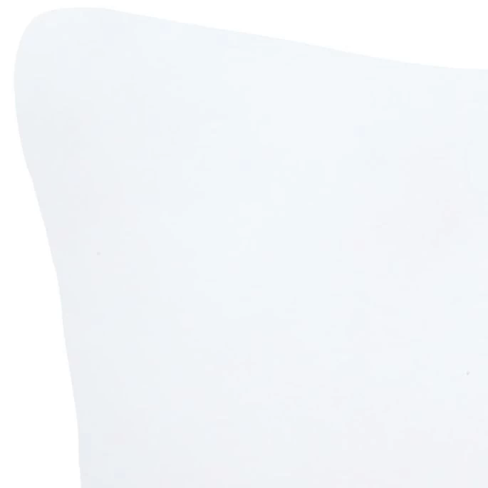 Garnitures De Coussin 2 Pcs 50x30 Cm Blanc 7 Garnitures De Coussin 2 Pcs 50x30 Cm Blanc – Image 5