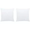 Garnitures De Coussin 2 Pcs 60x60 Cm Blanc -Magasin De Meubles De Chambre À Coucher garnitures de coussin 2 pcs 60x60 cm blanc 8719883881324 587711