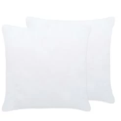 Garnitures De Coussin 2 Pcs 60x60 Cm Blanc -Magasin De Meubles De Chambre À Coucher garnitures de coussin 2 pcs 60x60 cm blanc 8719883881324 587712