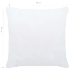 Garnitures De Coussin 4 Pcs 45x45 Cm Blanc -Magasin De Meubles De Chambre À Coucher garnitures de coussin 4 pcs 45x45 cm blanc 8719883881287 587692