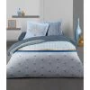 HOME LINGE PASSION Parure De Couette Louxor - 1 Housse De Couette 220 X 240 Cm + 2 Taies 65 X 65 Cm - Bleu Et Blanc -Magasin De Meubles De Chambre À Coucher home linge passion parure de couette louxor 1 housse de couette 220 x 240 cm 2 taies 65 x 65 cm bleu et blanc 3701393701679 505389