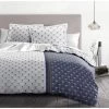 HOME LINGE PASSION Parure De Couette Rainbow - 1 Housse De Couette 220 X 240 Cm + 2 Taies 65 X 65 Cm - Bleu Et Blanc -Magasin De Meubles De Chambre À Coucher home linge passion parure de couette rainbow 1 housse de couette 220 x 240 cm 2 taies 65 x 65 cm bleu et blanc 3701393701914 505384