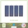 Jeu De Pieds Carrés L 6 Cm X L 6 Cm H 17 Cm - Gris Anthracite - Lot De 4 -Magasin De Meubles De Chambre À Coucher jeu de pieds carres l 6 cm x l 6 cm h 17 cm gris anthracite lot de 4 3538400038875 452763