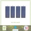 Jeu De Pieds Carrés L 7 Cm X L 7 Cm H 14,5 Cm - Gris Anthracite - Lot De 4 -Magasin De Meubles De Chambre À Coucher jeu de pieds carres l 7 cm x l 7 cm h 14 5 cm gris anthracite lot de 4 3538400038820 450973