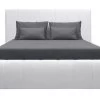Lit Adulte 140 X 190 Cm + Coffre De Rangement - Simili Blanc - Sommier Inclus - CLOUD -Magasin De Meubles De Chambre À Coucher lit adulte 140 x 190 cm coffre de rangement simili blanc sommier inclus cloud 3612400226439 494168
