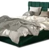 Lit Avec Coffre De Rangement 140x200 Cm Capitonné Velours Vert Kandy 1 Lit Avec Coffre De Rangement 140x200 Cm Capitonné Velours Vert Kandy -Magasin De Meubles De Chambre À Coucher lit avec coffre de rangement 140x200 cm capitonne velours vert kandy 3666722016001 1341799