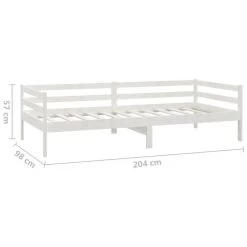 Lit Avec Matelas 90x200 Cm Blanc Bois De Pin Massif 2 21 Lit Avec Matelas 90x200 Cm Blanc Bois De Pin Massif 2 -Magasin De Meubles De Chambre À Coucher lit avec matelas 90x200 cm blanc bois de pin massif 3666722244701 1100539