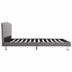 Lit Avec Matelas à Mémoire De Forme Gris Clair Tissu 120x200 Cm 20 Lit Avec Matelas à Mémoire De Forme Gris Clair Tissu 120x200 Cm -Magasin De Meubles De Chambre À Coucher lit avec matelas a memoire de forme gris clair tissu 120x200 cm 3666722451024 776824