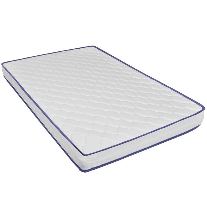 Lit Avec Matelas à Mémoire De Forme Gris Clair Tissu 120x200 Cm 12 Lit Avec Matelas à Mémoire De Forme Gris Clair Tissu 120x200 Cm – Image 10