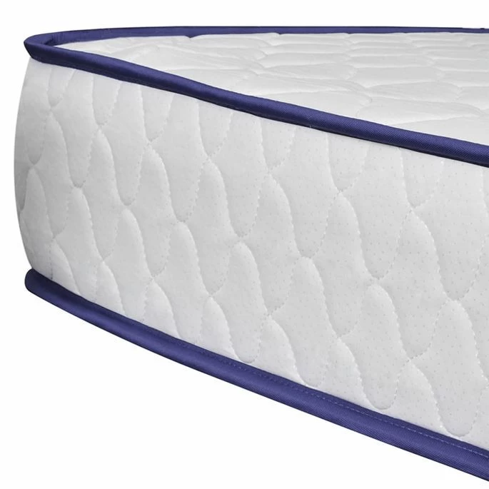 Lit Avec Matelas à Mémoire De Forme Gris Clair Tissu 120x200 Cm 14 Lit Avec Matelas à Mémoire De Forme Gris Clair Tissu 120x200 Cm – Image 12