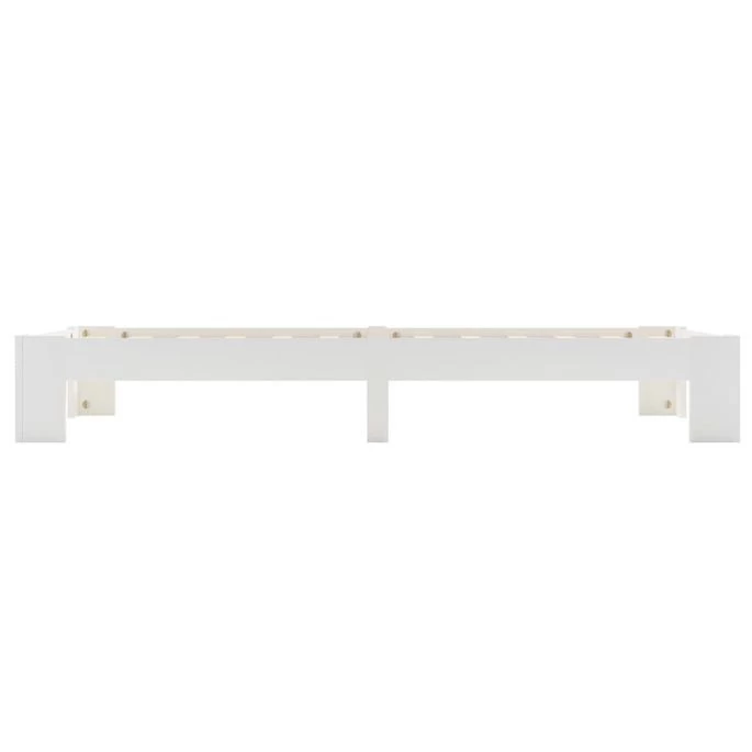 Lit Blanc Bois De Pin Massif 90 X 200 Cm 2 5 Lit Blanc Bois De Pin Massif 90 X 200 Cm 2 – Image 3
