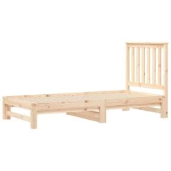 Lit Coulissant 2x(90x190) Cm Bois De Pin Massif 4 16 Lit Coulissant 2x(90x190) Cm Bois De Pin Massif 4 -Magasin De Meubles De Chambre À Coucher lit coulissant 2x 90x190 cm bois de pin massif 8720287095637 1428854