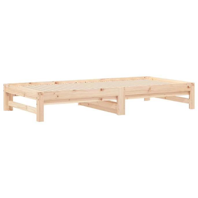 Lit Coulissant 2x(90x190) Cm Bois De Pin Massif 4 8 Lit Coulissant 2x(90x190) Cm Bois De Pin Massif 4 – Image 6