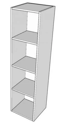 Lit Escamotable 140x190 Cm Avec 1 Colonne De Rangement Bois Noyer Kanto -Magasin De Meubles De Chambre À Coucher lit escamotable 140x190 cm avec 1 colonne de rangement bois noyer kanto 8050598026984 1317860