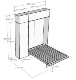 Lit Escamotable 160x190 Cm Avec 1 Colonne De Rangement 2 Meubles Hauts Bois Blanc Kanto 20 Lit Escamotable 160x190 Cm Avec 1 Colonne De Rangement 2 Meubles Hauts Bois Blanc Kanto -Magasin De Meubles De Chambre À Coucher lit escamotable 160x190 cm avec 1 colonne de rangement 2 meubles hauts bois blanc kanto 8050598026816 1317881