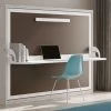 Lit Escamotable Horizontal 90x190 Cm Avec Bureau Bona - Haut De Gamme 1 Lit Escamotable Horizontal 90x190 Cm Avec Bureau Bona - Haut De Gamme -Magasin De Meubles De Chambre À Coucher lit escamotable horizontal 90x190 cm avec bureau bona haut de gamme 3666722096850 1409785